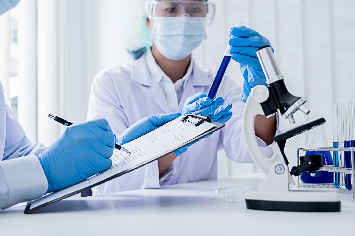 Lab analysis.