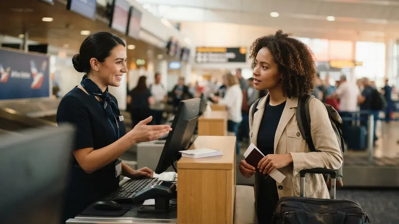 Single-name passport and flight reservation name-field mismatch