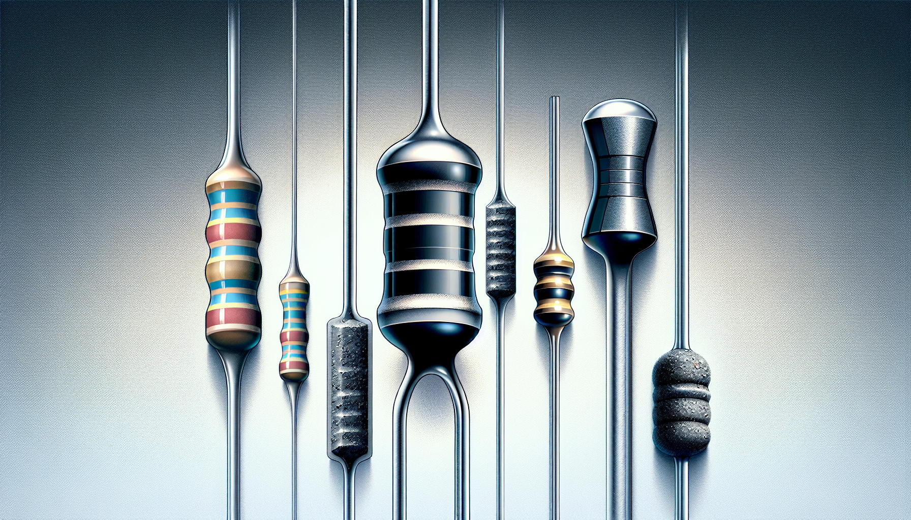 Illustration of semiconductor resistors