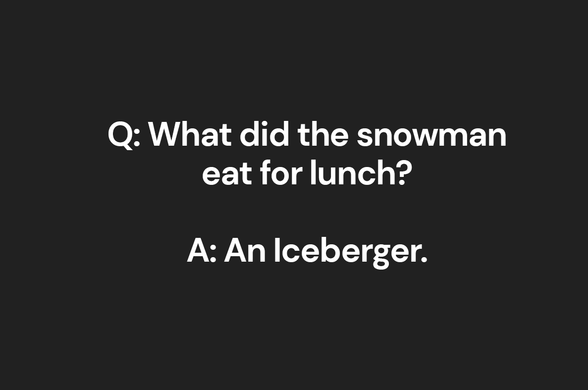 winter jokes