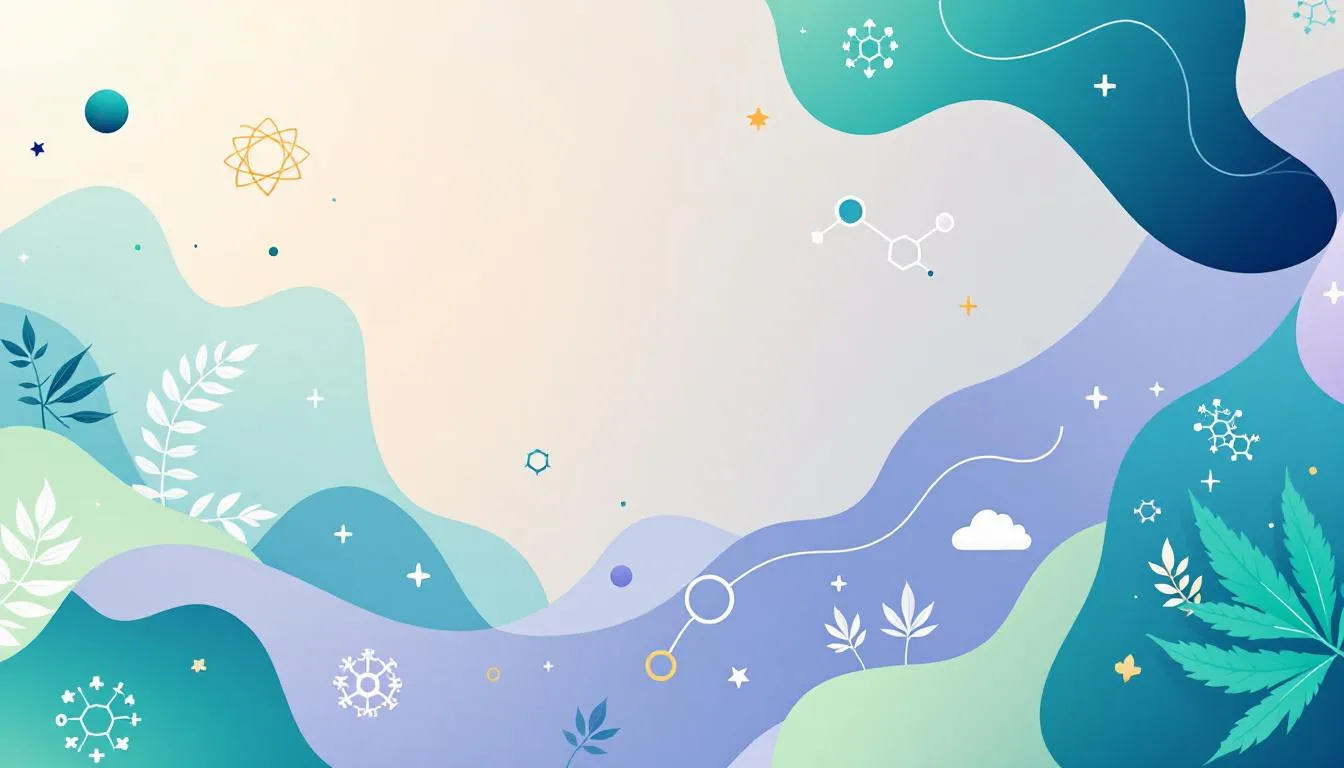 A conceptual image depicting the use of cannabis in addressing chronic cancer and non-cancer pain.