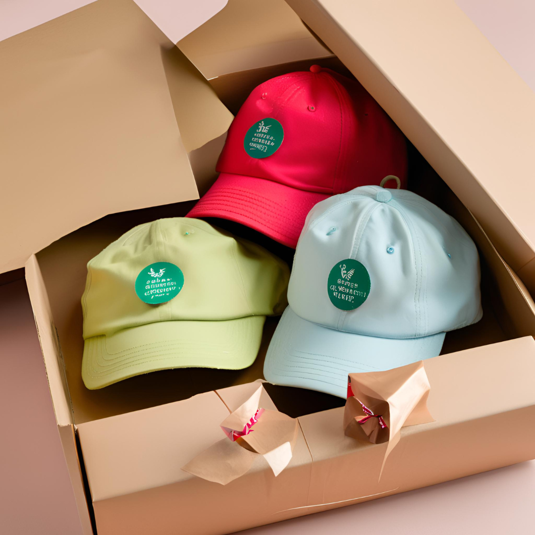 Personalised cricket hats - companies - gift boxes - corporate gifts
