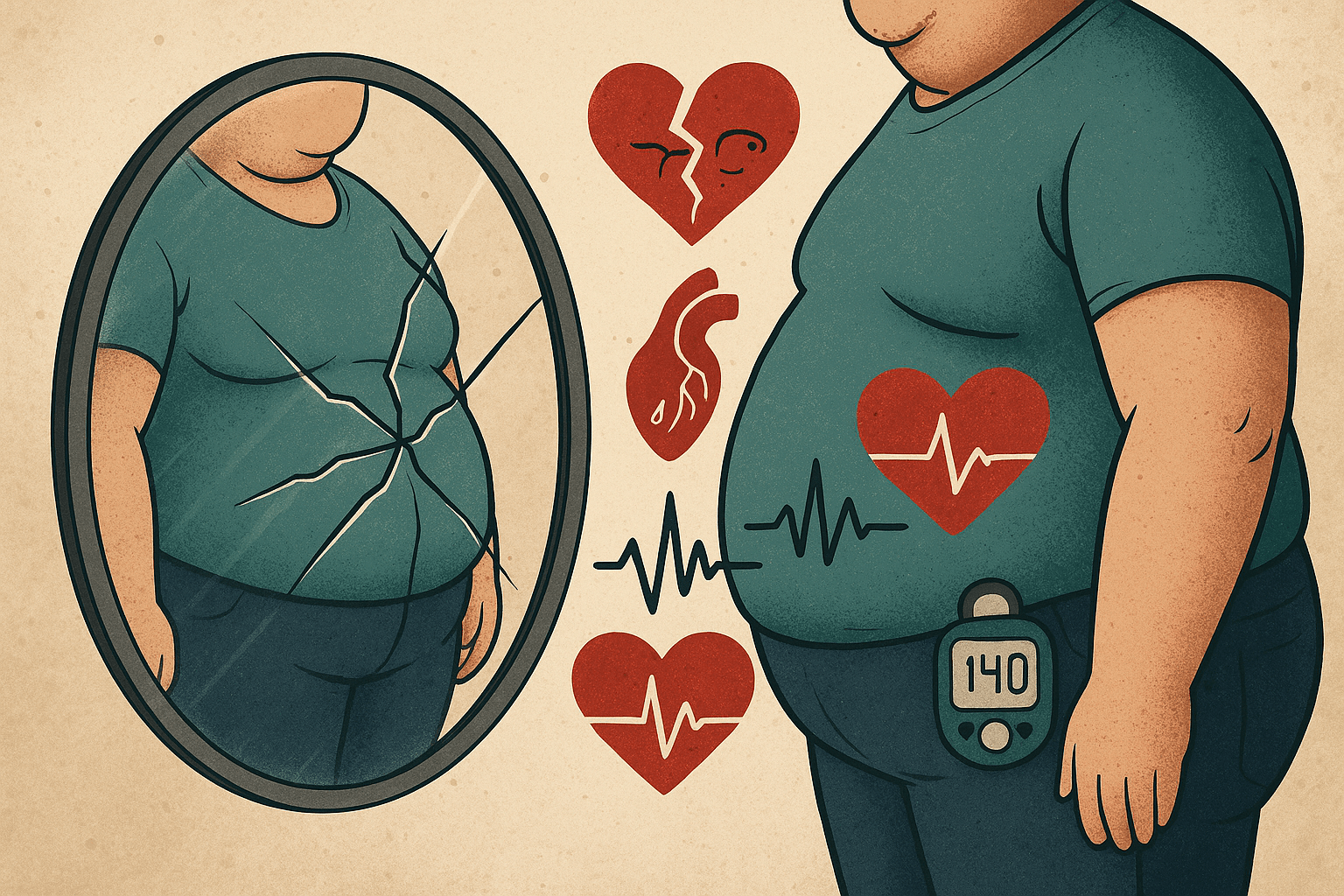Debunking the Myth: Obesity is not just a Cosmetic Problem