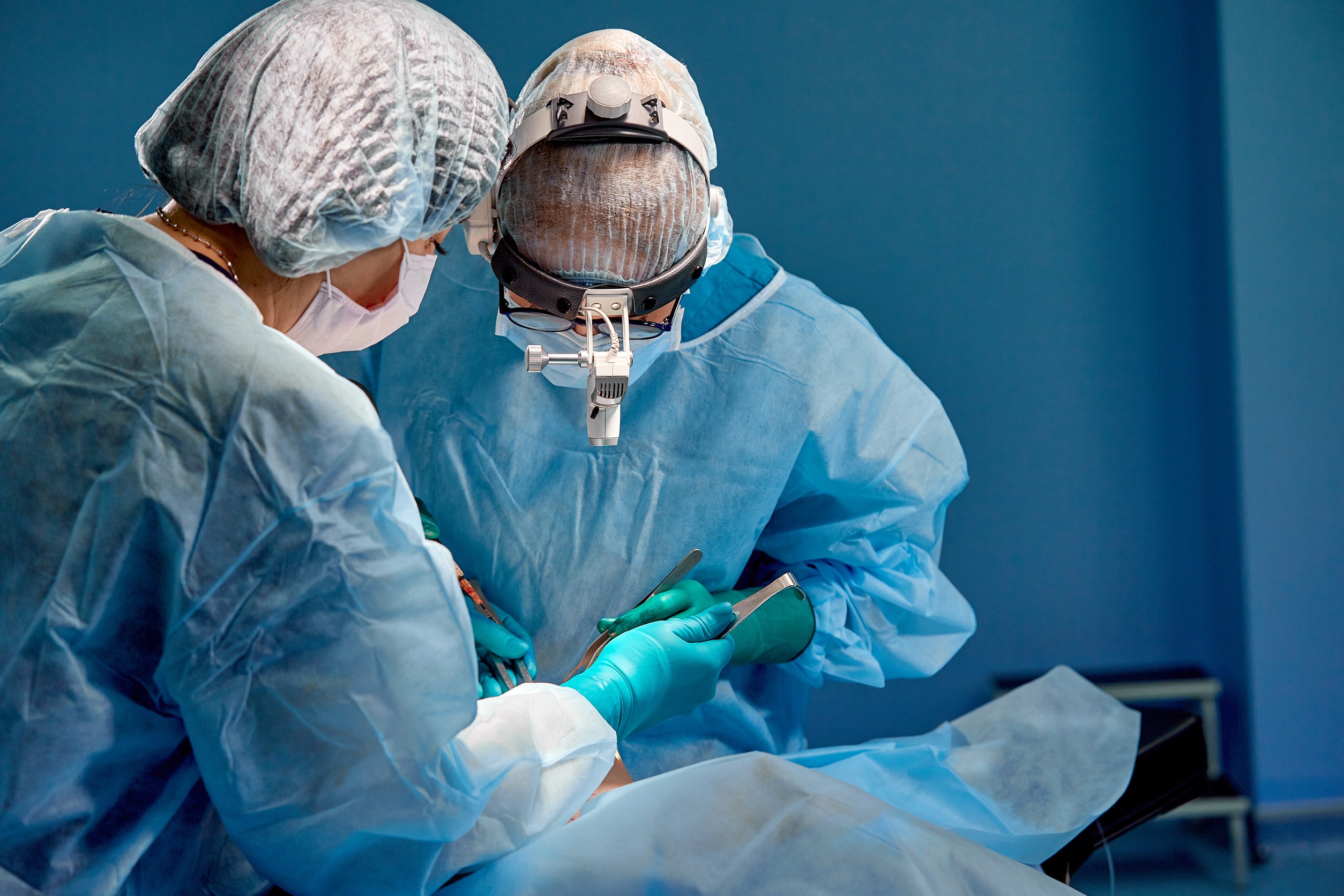 Two surgeons perform negligent cosmetic surgery.