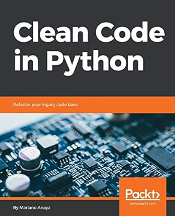 #2 Python Book - Clean Code in Python