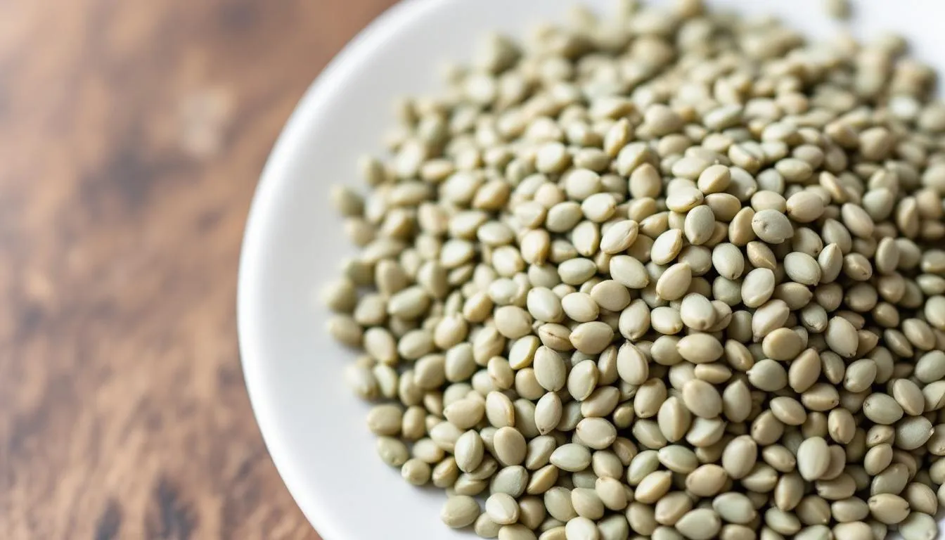 Hemp seeds, small and oval-shaped, are a rich source of essential fatty acids, including omega-3 and omega-6, and boast numerous health benefits like supporting cardiovascular health and reducing inflammation. Their nutty flavor makes them a versatile addition to a healthy diet, whether eaten whole or as hulled hemp seeds.