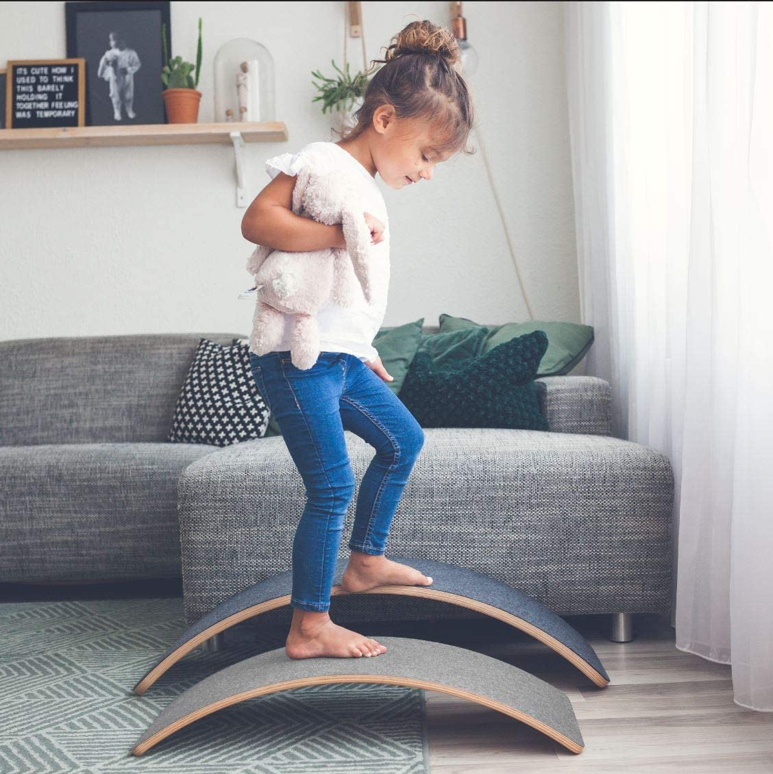 planche balance board montessori Wobbel