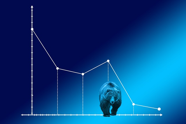 bear market, baisse, courses