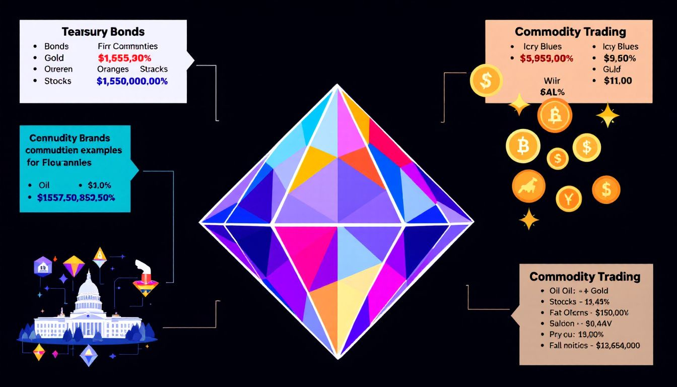 Real-world examples of trades using diamond patterns.