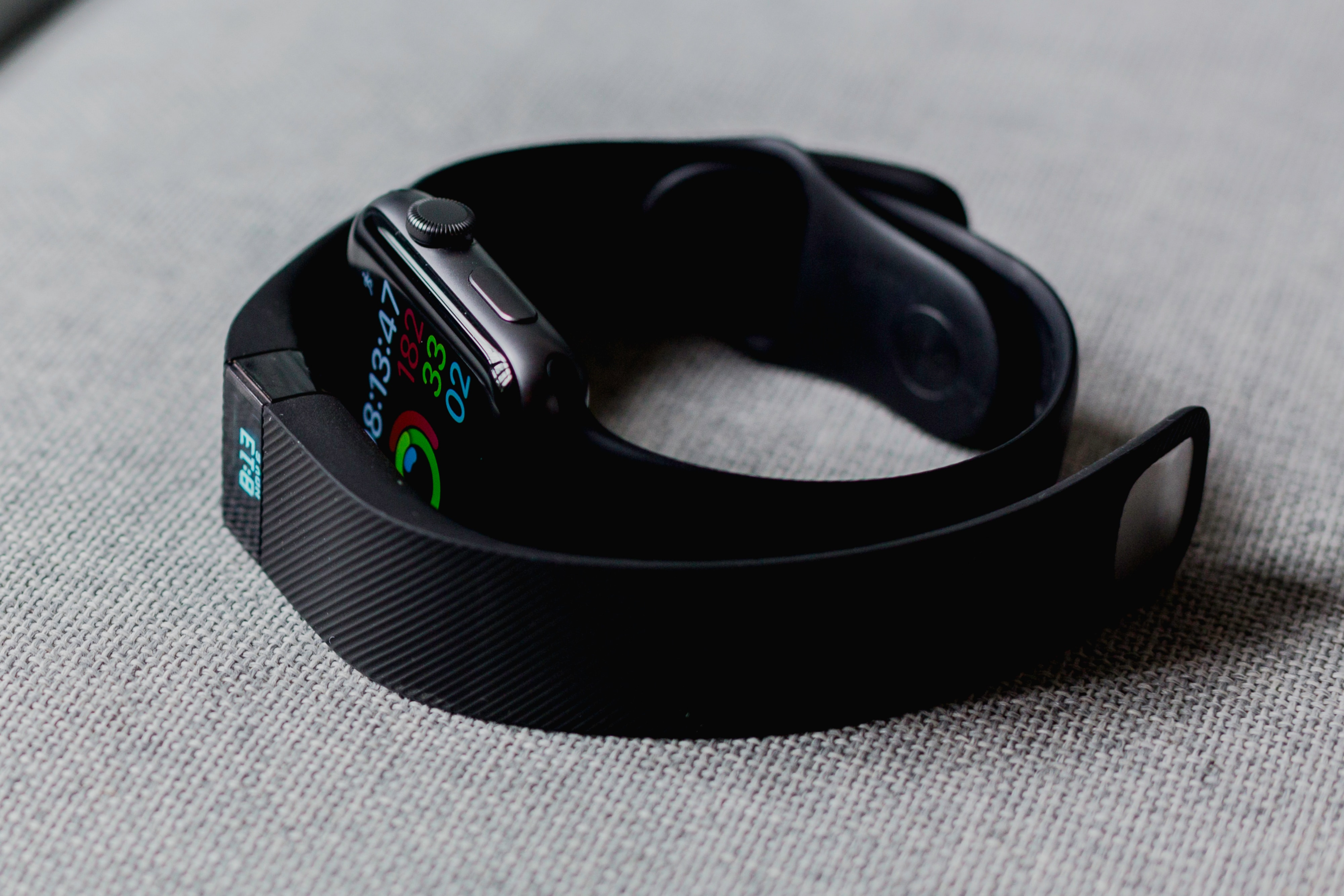 Fitbit, an excellent brand for monitoring health. 