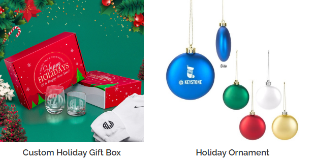Custom Holiday Gifts and Christmas Ornaments from Imprint
