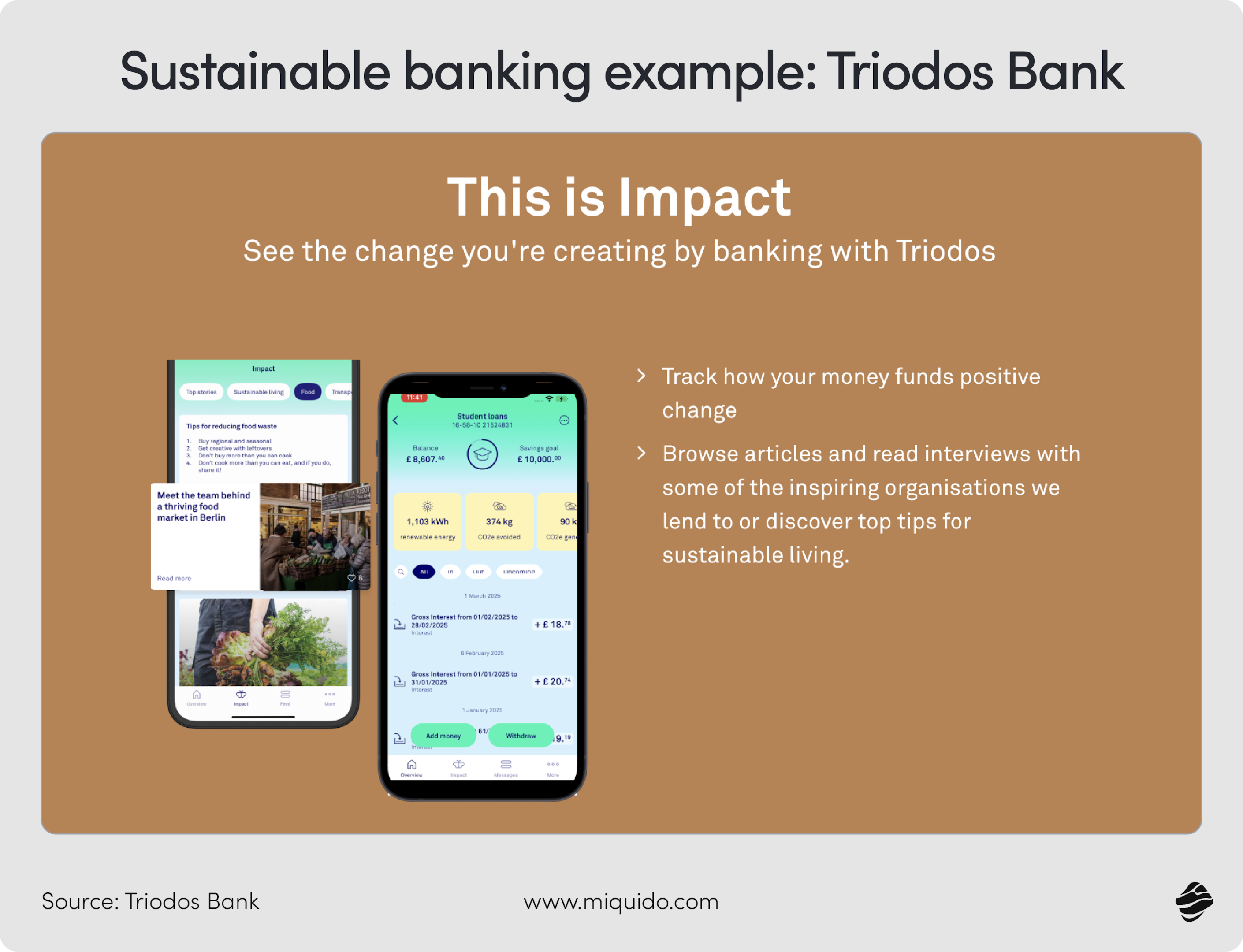 Sustainable banking example: Triodos Bank
