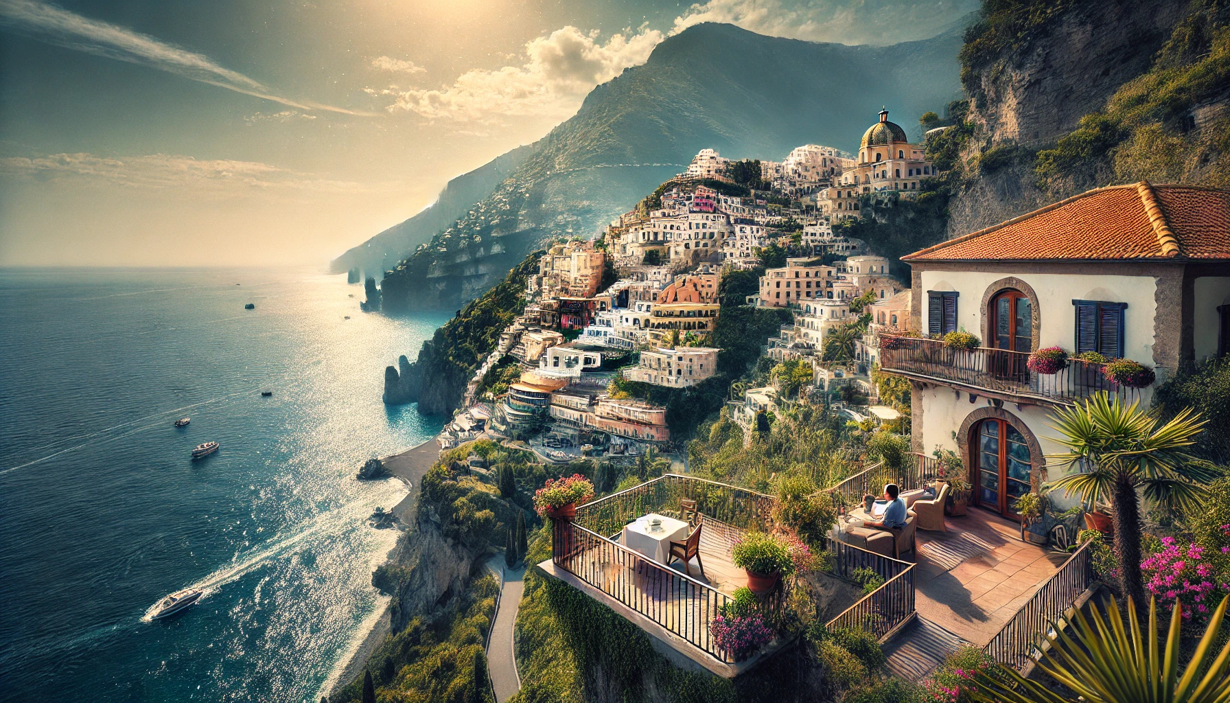 Amalfi Coast in Italy