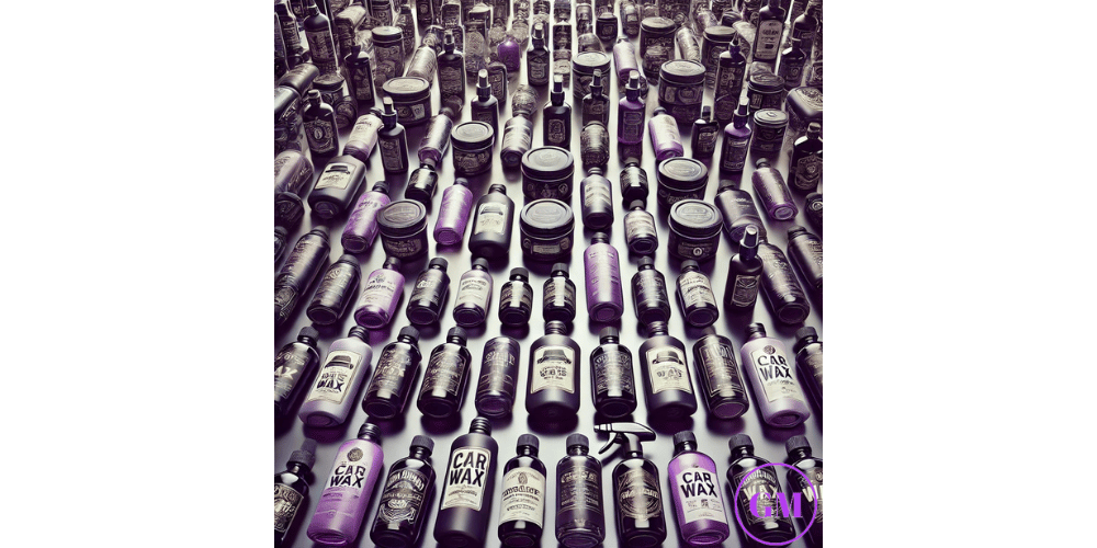 different types of car wax for car owners for high gloss also helps with light scratches. natural waxes from car wax manufacturers.