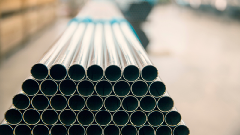 Cut Steel Pipe and Tubing