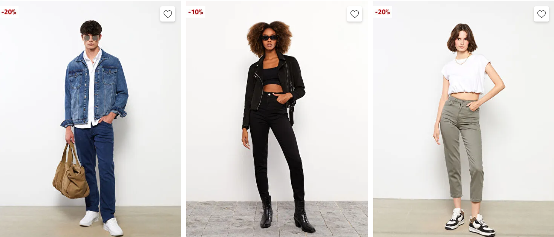 Look Great Every Day section on the LCW website