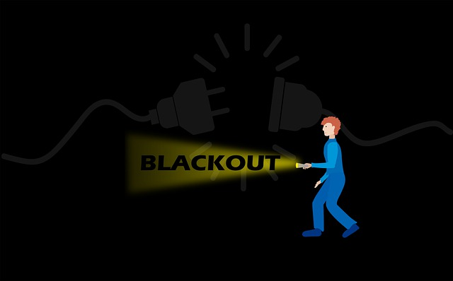 black out without solar battery