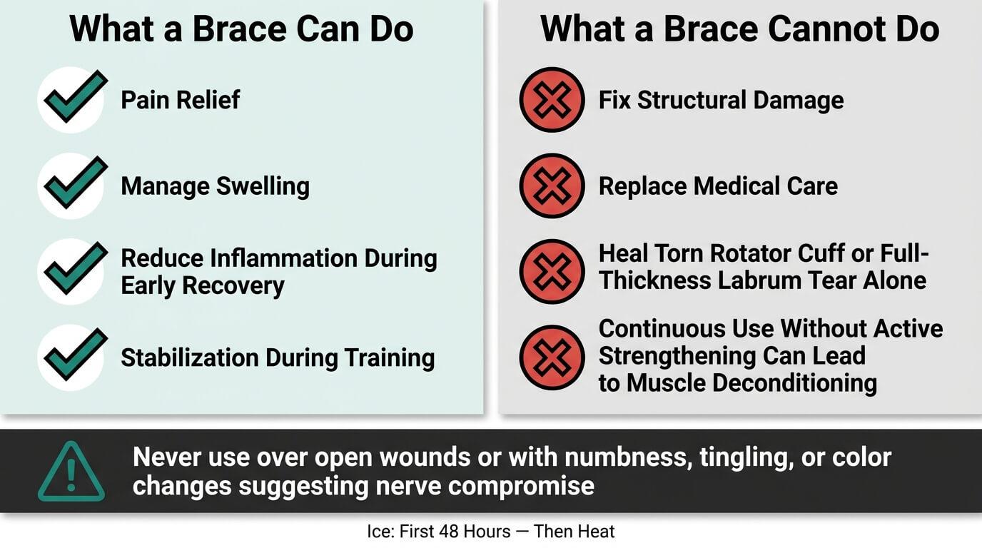 Safety Notes: When a Brace Helps and When It’s Not Enough