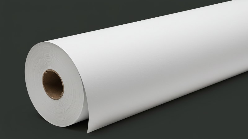 Matte coated paper