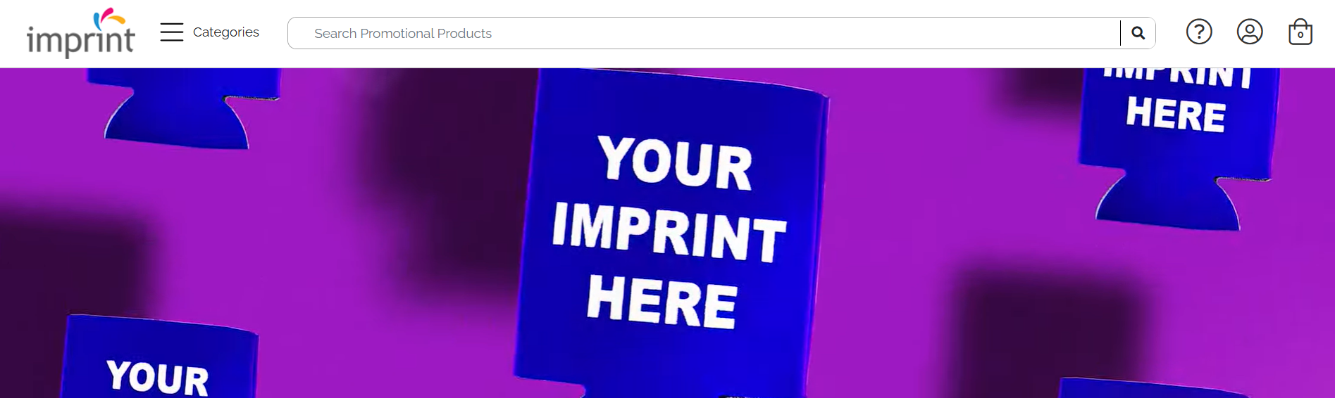 Imprint banner