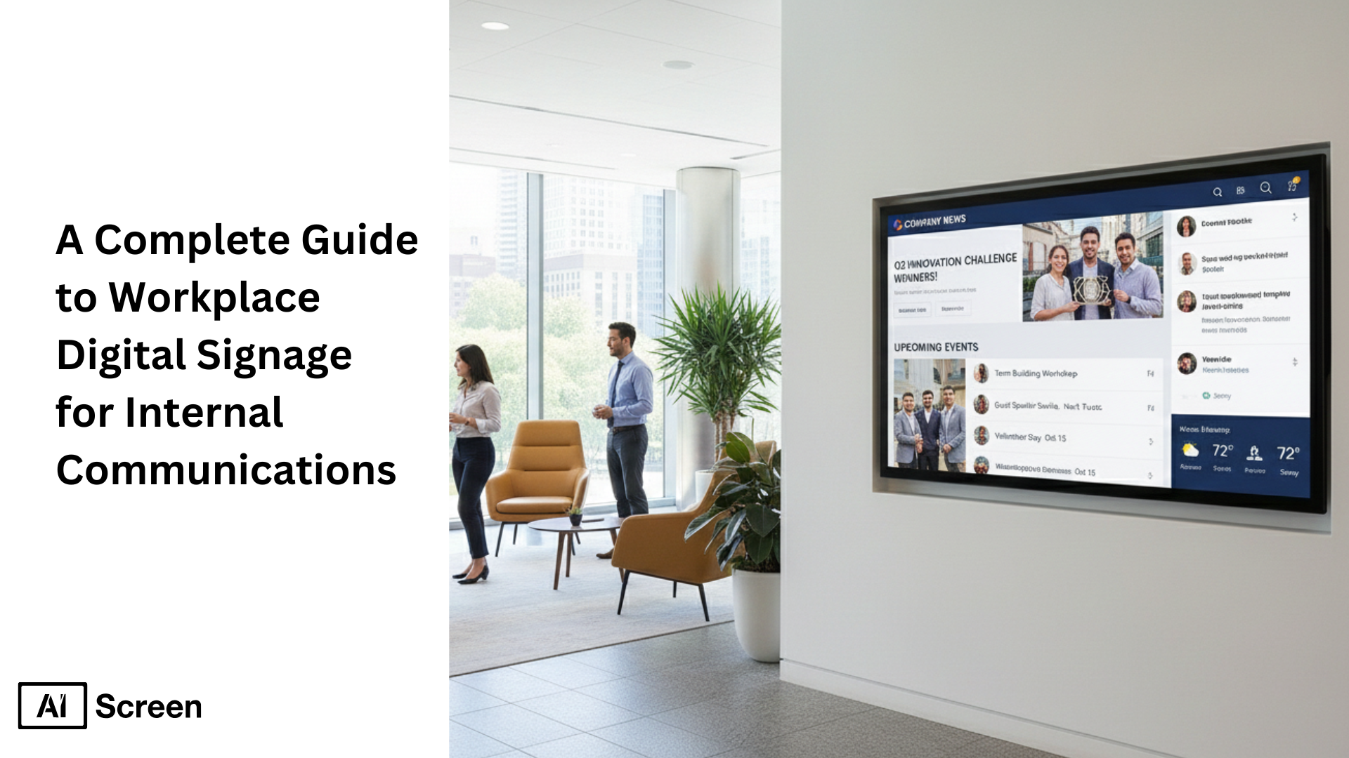 best digital signage software for employee communication