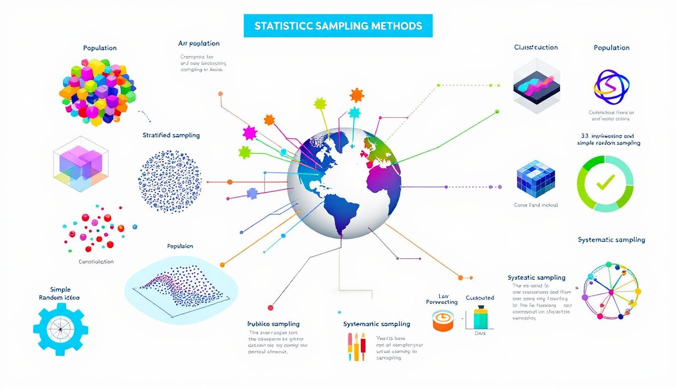 An illustration of different sampling methods.