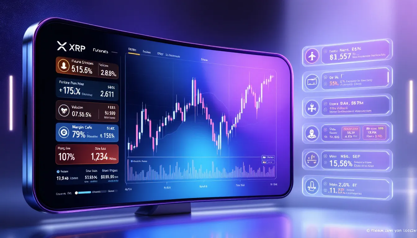 An overview of XRP futures trading contracts.