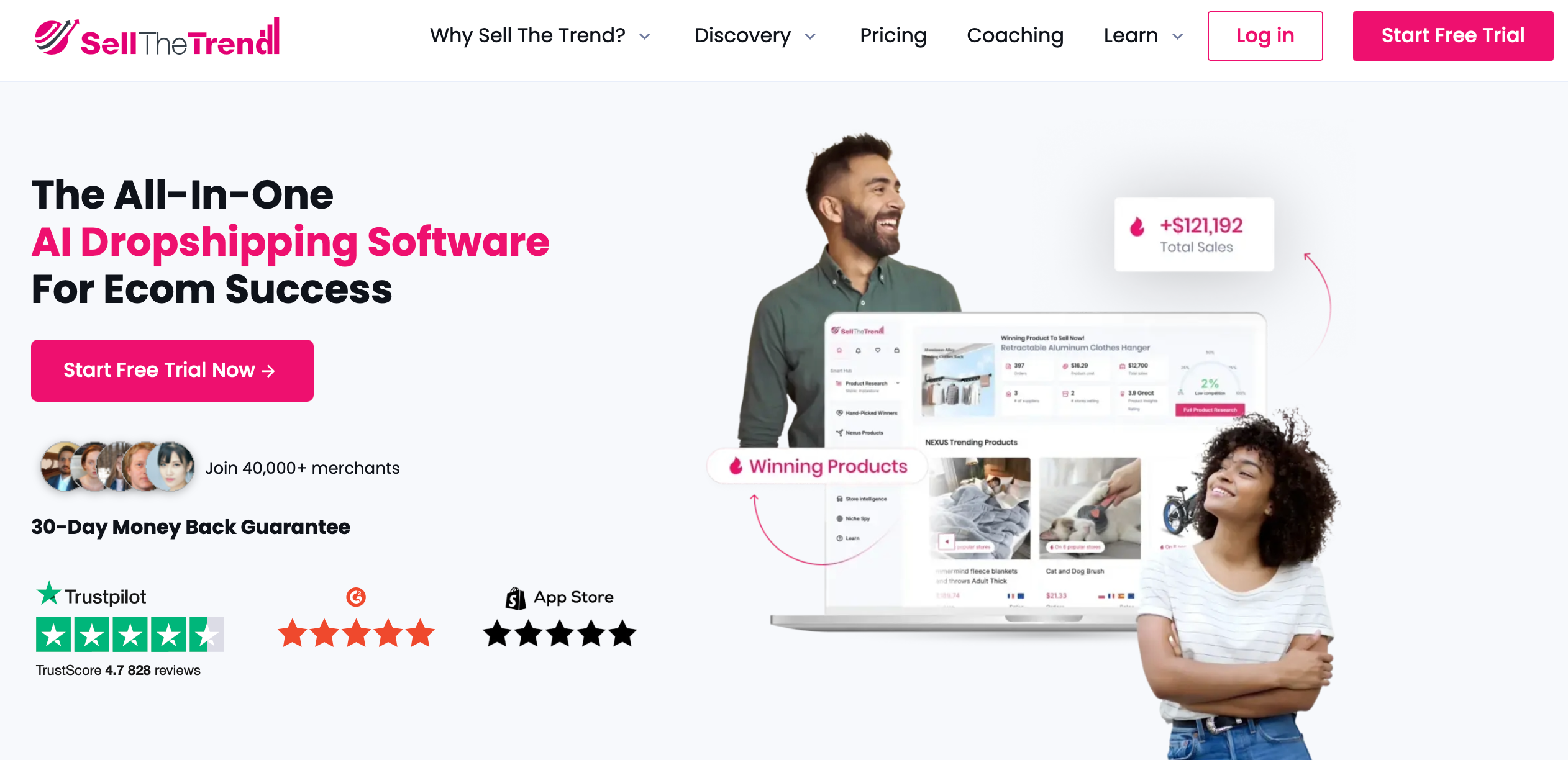 dropshipping scams - sell the trend 