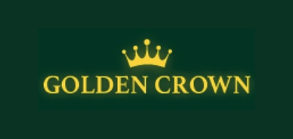 logo, Golden Crown Casino, webpage