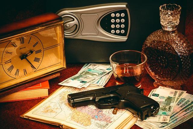 safe, gun, money, clock, rubles, gun, gun, gun, gun, gun