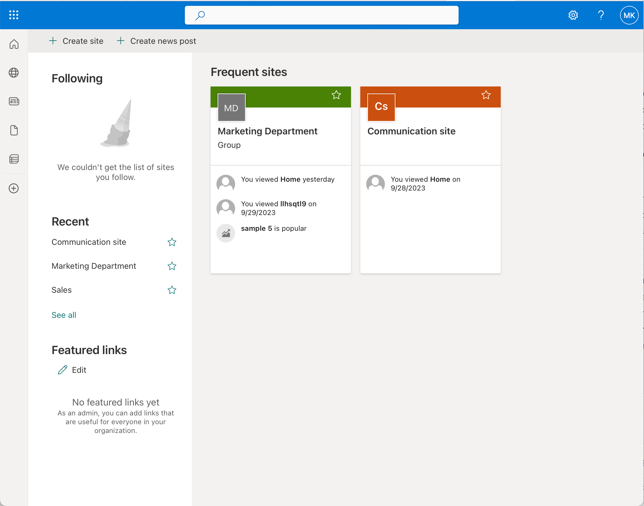SharePoint Online Site Collection