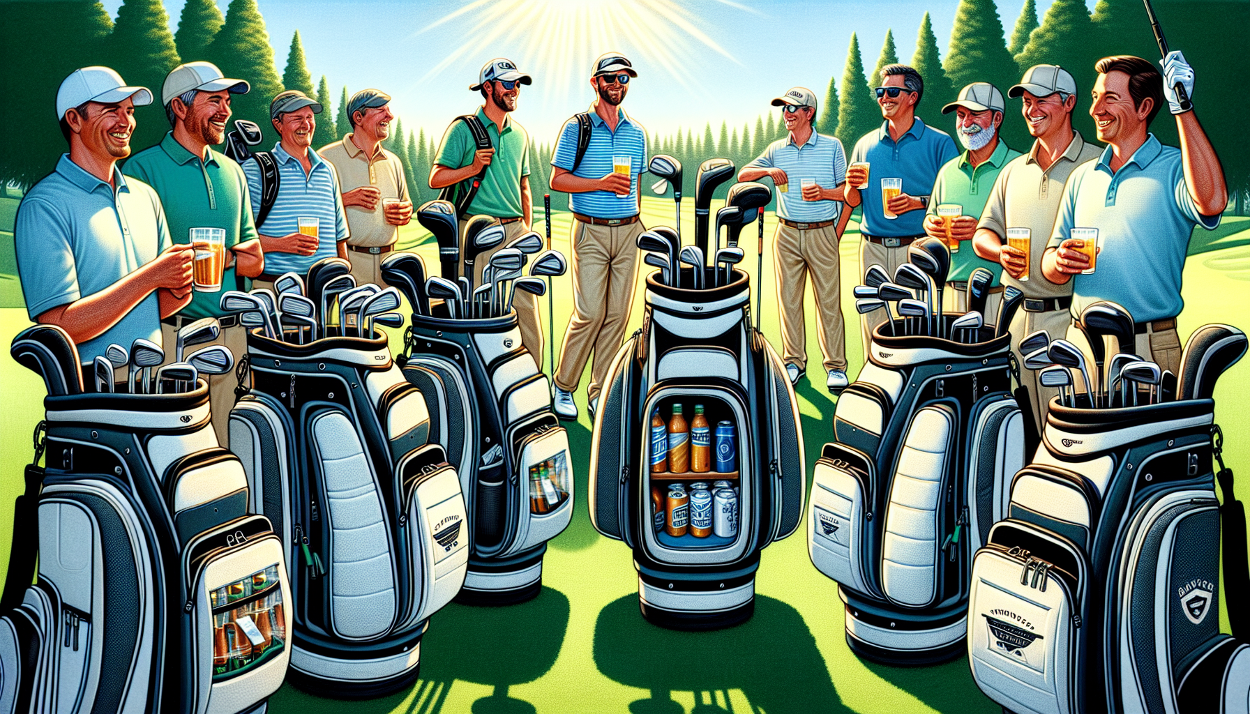 The Rise of Golf Bags with Built-In Coolers!