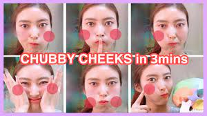 3mins!! Get Chubby Cheeks, Fuller Cheeks Naturally With This Exercise &  Massage - YouTube