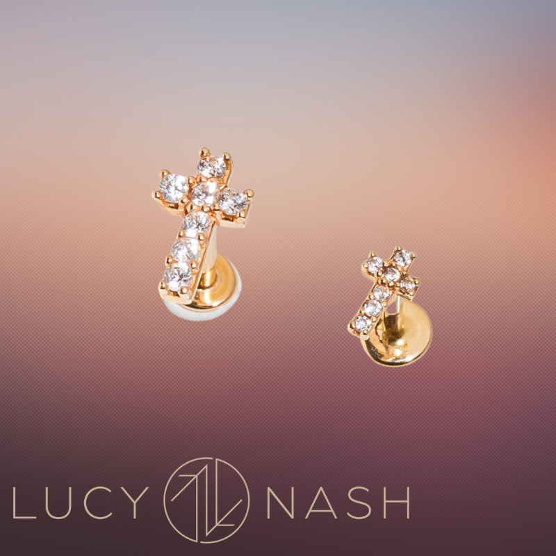 Lucy Nash Cross Earrings