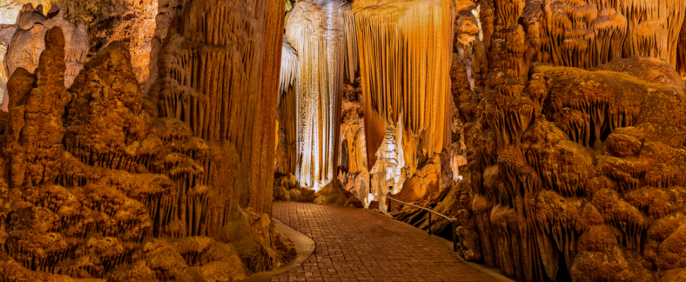Luray Caverns, a National Natural Landmark