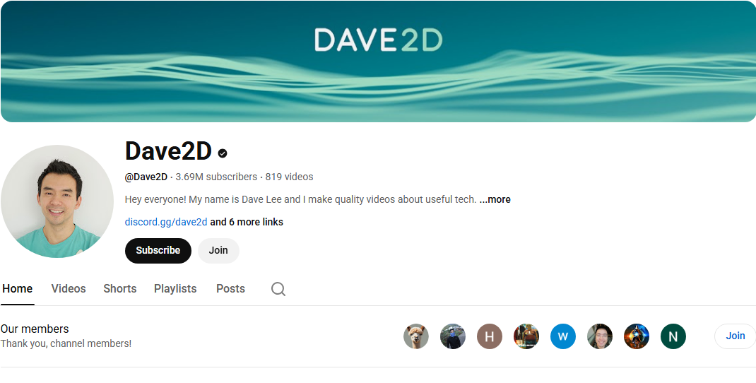 Dave2D (Dave Lee)