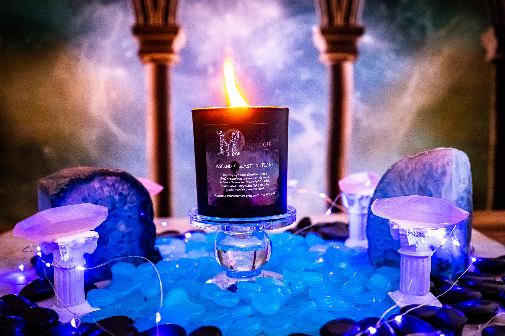 An ethereal, sweet aroma, reminiscent of toasted sugar, inviting you to indulge in its celestial essence.