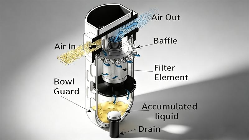 How Compressed Air Filtration Systems Work