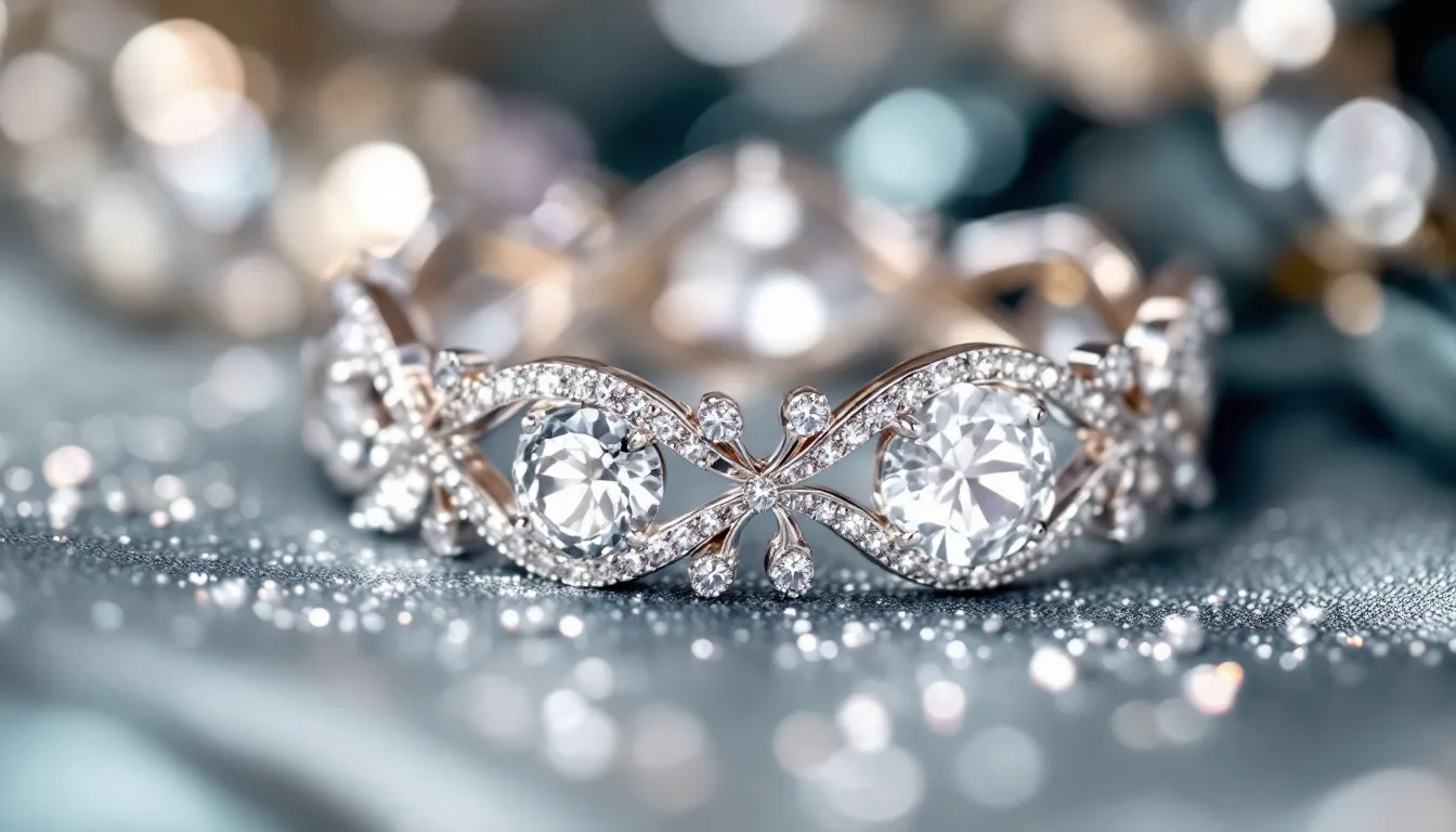 The image features a stunning handcrafted teardrop ring made from sterling silver, adorned with shimmering zircon details that catch the light beautifully. This unique piece of jewellery showcases a delicate design, perfect for enhancing any style or occasion.