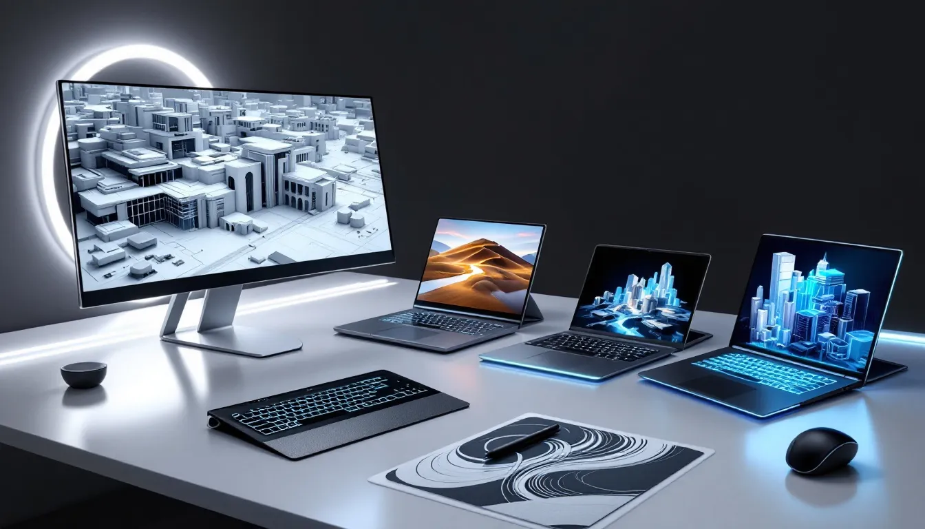 Die besten mobilen Workstations für 3D-Profis, einschließlich leistungsstarker Laptops.