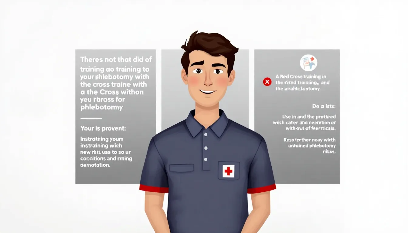 Benefits of training with the Red Cross for phlebotomy.