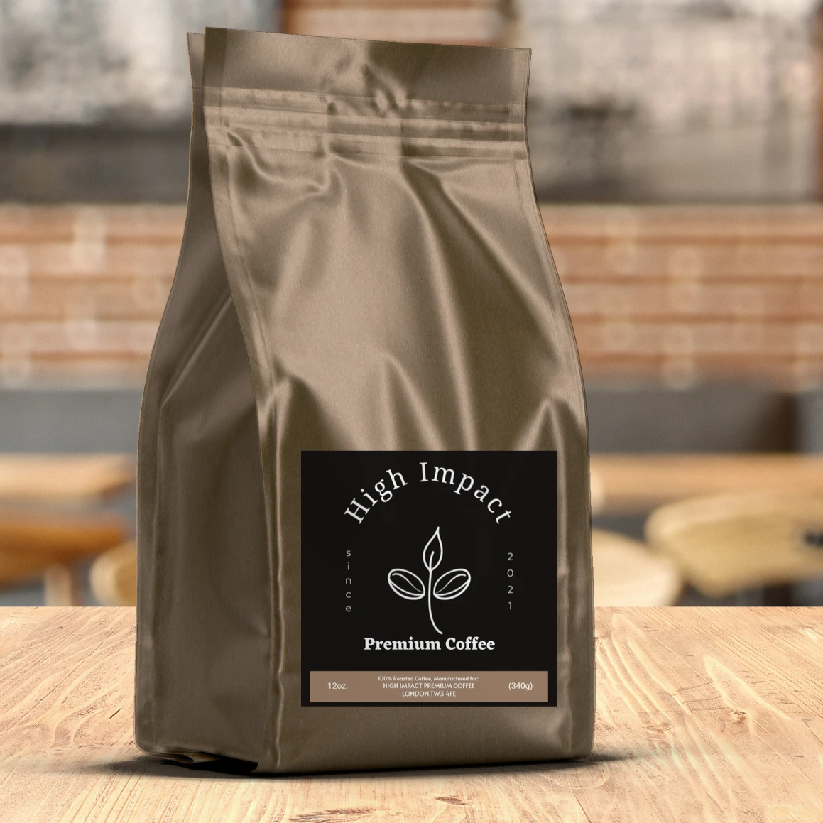 Symphony Blend-12OZ-Deep Body and Bakers Chocolate and Caramelized Sugar Savor the smooth and velvety texture of this bold brew, and experience the perfect balance of sweetness and depth