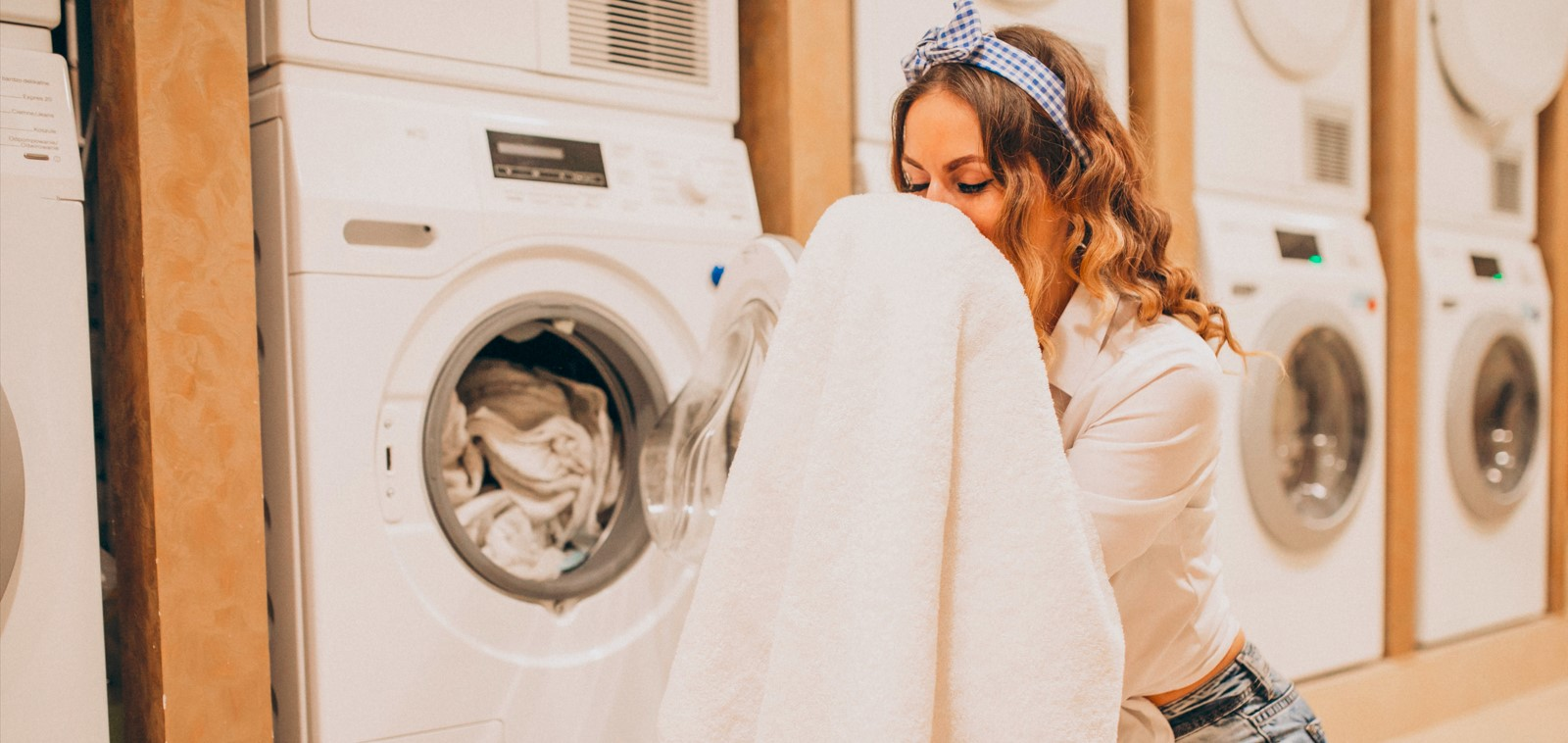 How to wash bath towels in a washing machine