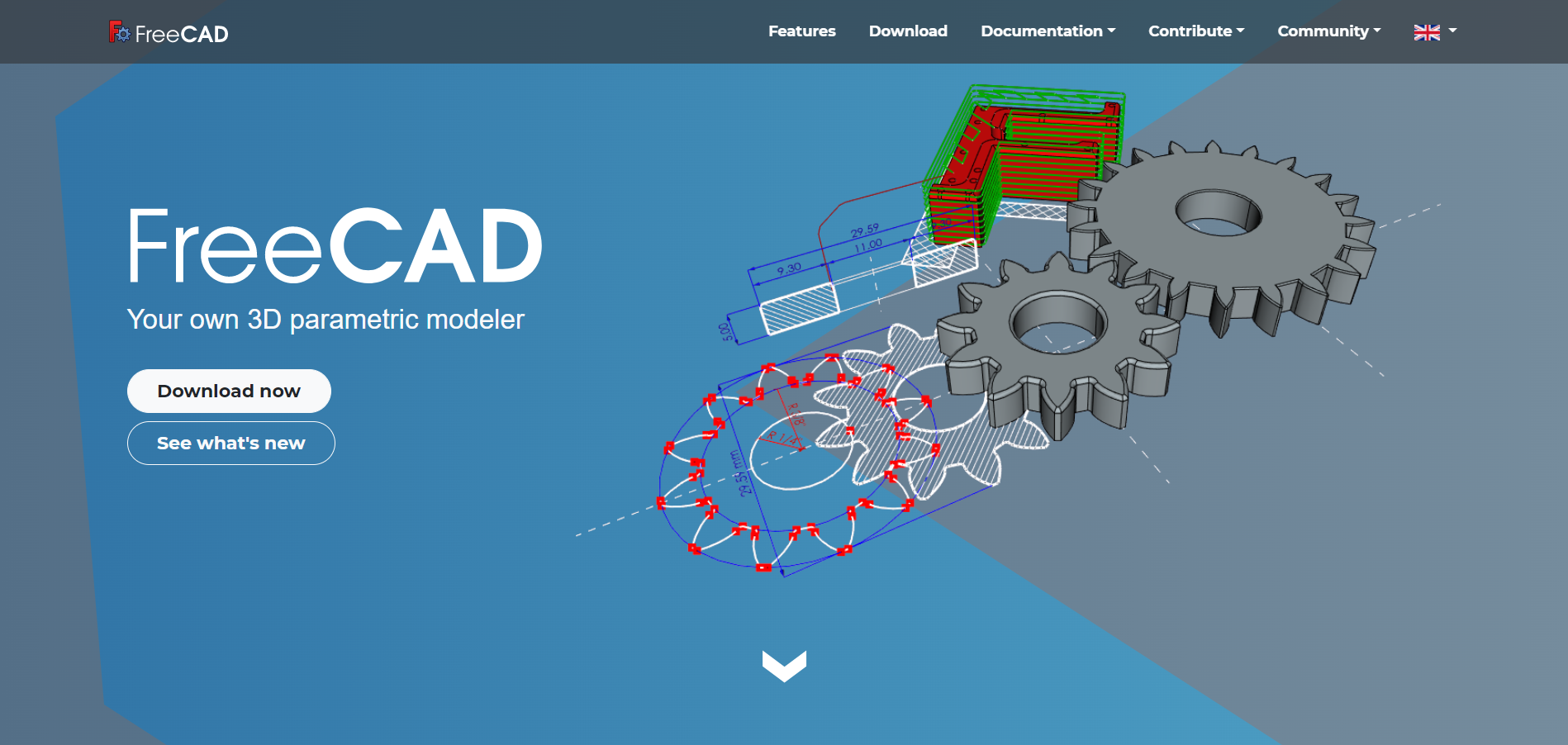 FreeCAD main page