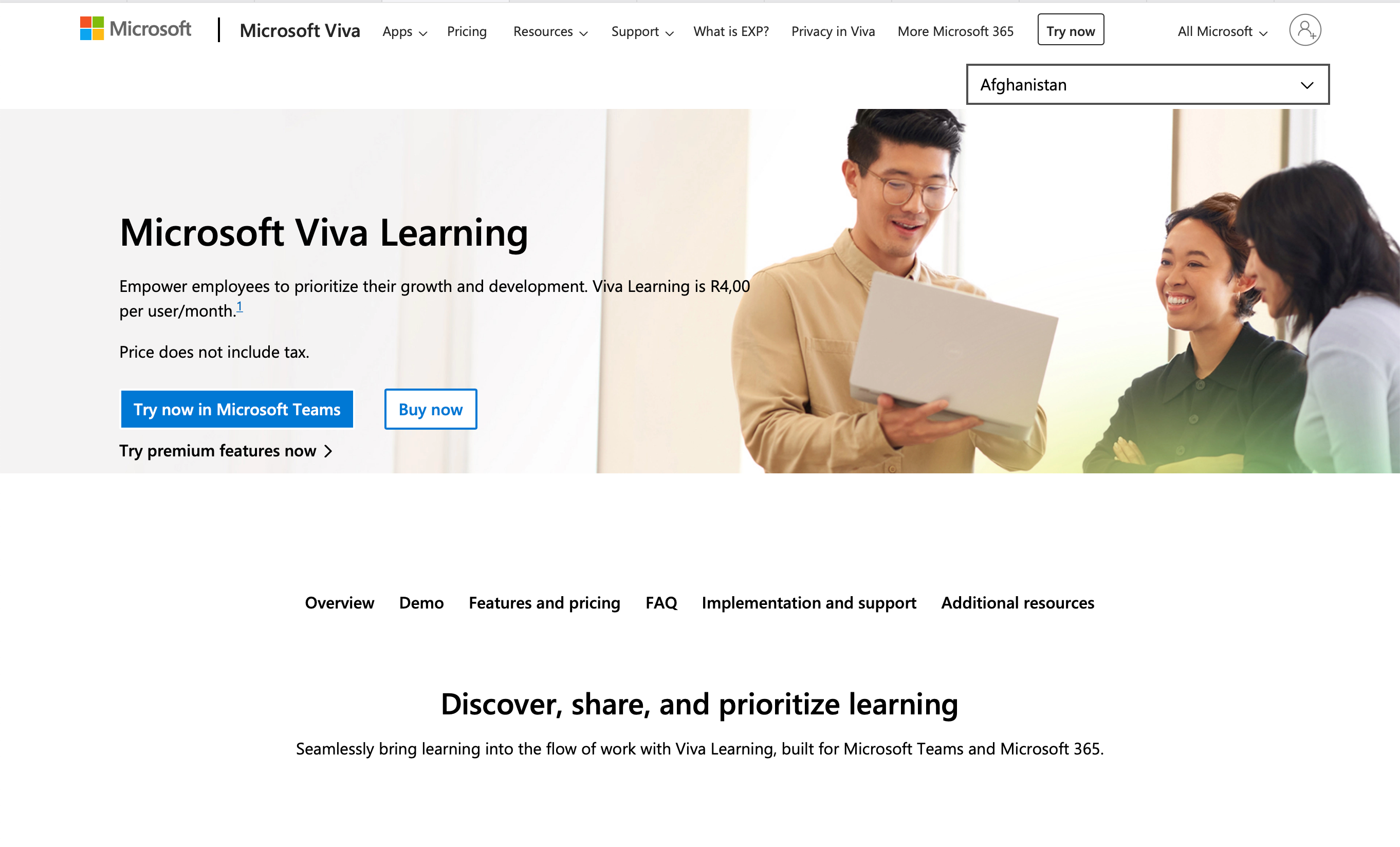 Viva learning on microsoft viva