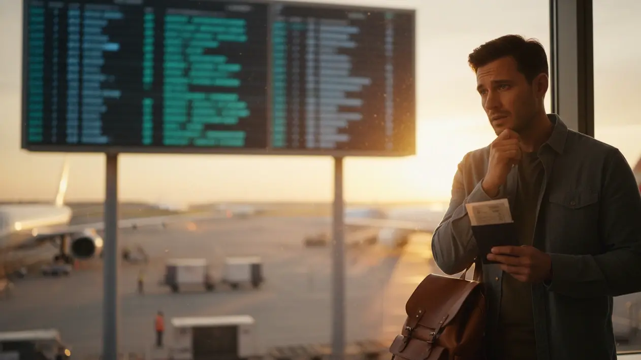 Reviewing each leg of a changed multi-segment flight reservation