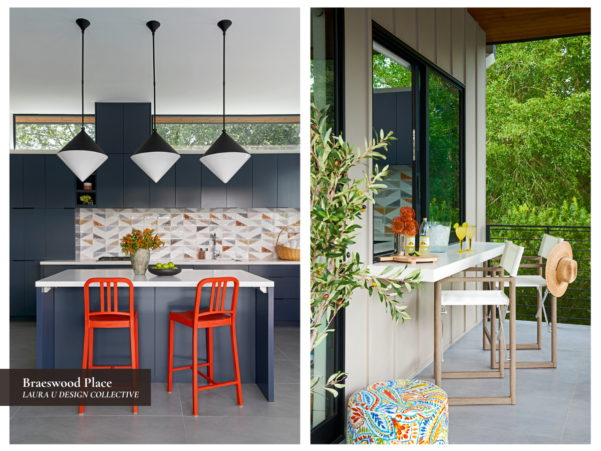 kitchen designed by Laura U Design Collective