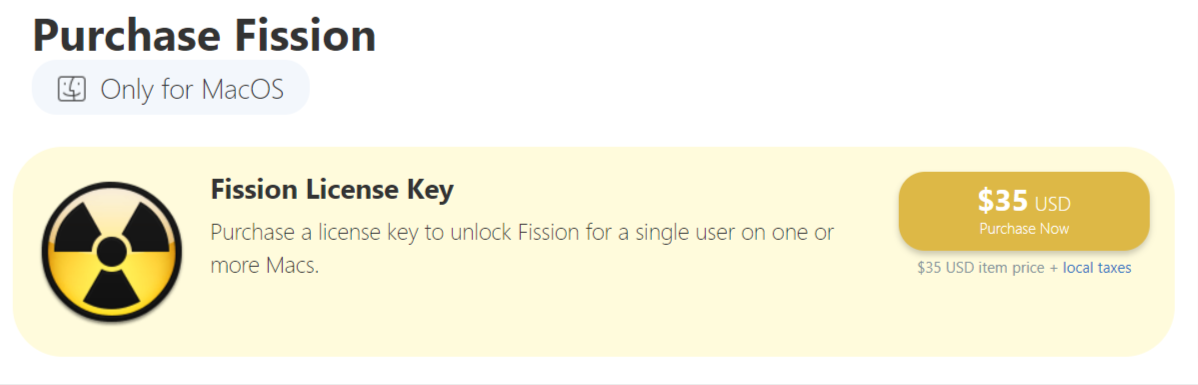 Fission License Key