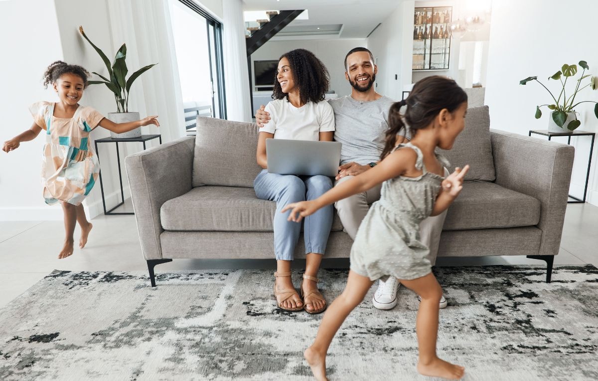 Remember to choose a floor that is durable for your living room