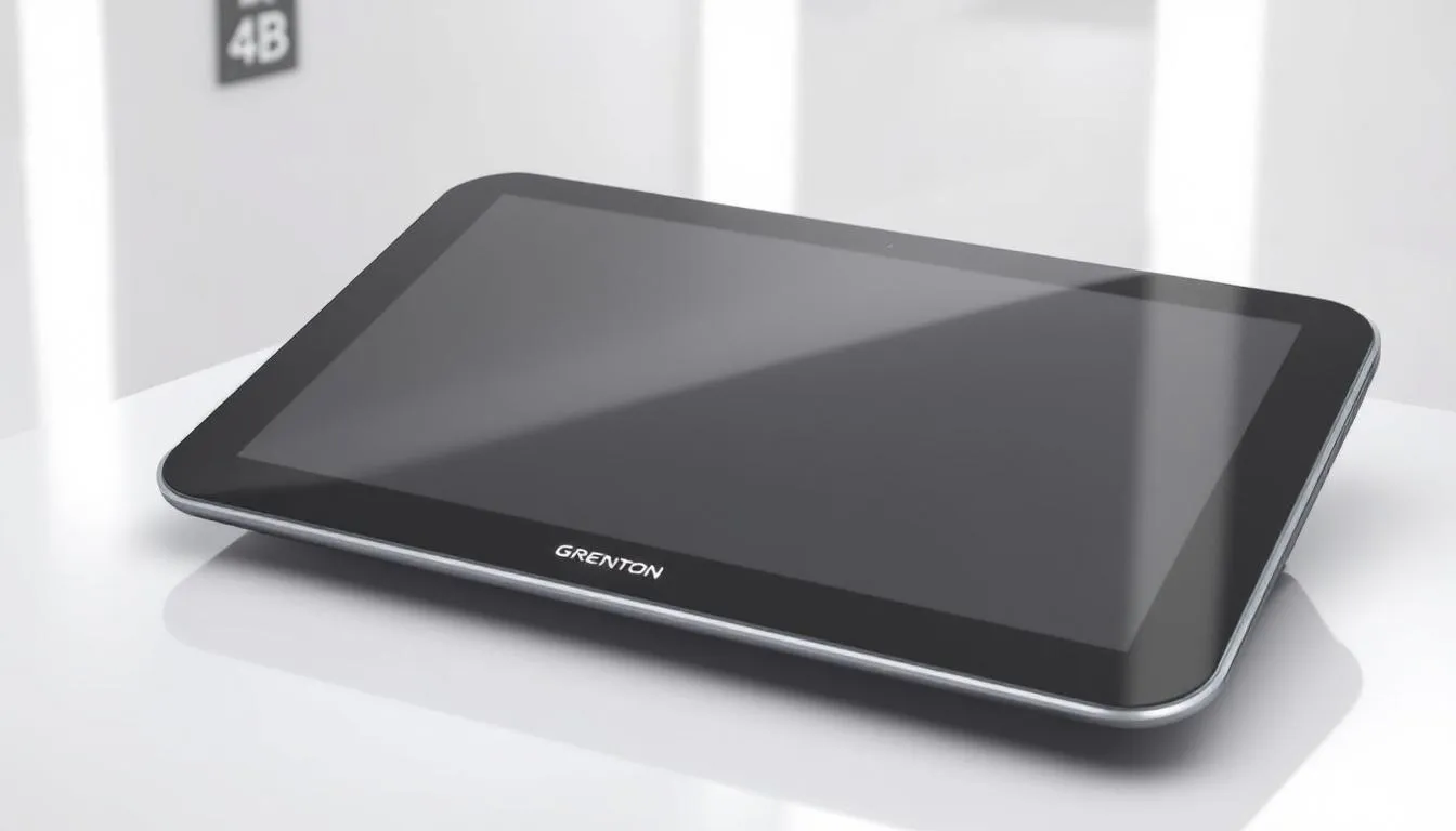 Ocena wydajności Grenton Touch Panel 4B z funkcjonalnością.